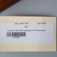 1995-998 Porsche 911 993 Tail Light European Left Right OEM Used NOTE