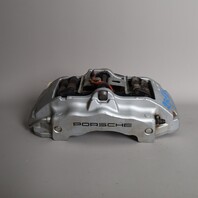 2004-2010 Porsche Cayenne Left Front Brake Caliper Brembo Silver 18ZL OEM