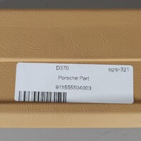 1990-1998 Porsche 911 993 Right Door Panel Pocket Lid Cashmere Beige OEM Used