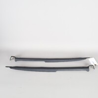 1990-1998 Porsche 911 964 993 Coupe Quarter Window Trim Pair Black OEM Used