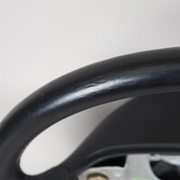 1995-1998 Porsche 911 993 Black 4 Spoke Steering Wheel 99334780452 OEM Used