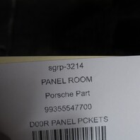 1995-1998 Porsche 911 993 M490 Sound Door Panel Pocket Set OEM NOTE