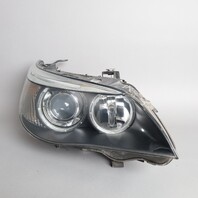 2005-2007 BMW 525i 530i 545i 550i M5 Right Headlight Xenon 63127160158 OEM Used