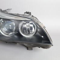 2005-2007 BMW 525i 530i 545i 550i M5 Right Headlight Xenon 63127160158 OEM Used