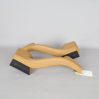 1995-1998 Porsche 911 993 Door Grab Pull Beige Leather Pair OEM Used