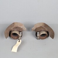 1995-1998 Porsche 911 993 Exhaust Muffler Tip Right Left Pair Set OEM