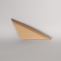 2005-2012 Porsche 911 Boxster Cayman Right Mirror Triangle Cover Beige OEM