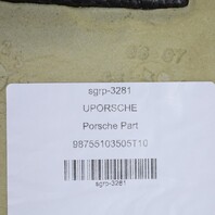 2006-2012 Porsche Cayman 987 Engine Access Cover Carpet Sand Beige OEM