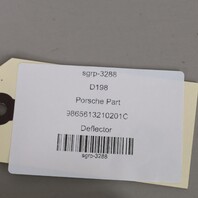 1997-2004 Porsche Boxster 986 Center Wind Deflector Screen Plexiglass OEM Used