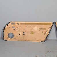 1995-1998 Porsche 911 993 Door Panels Pair Set Left Right Beige OEM Used