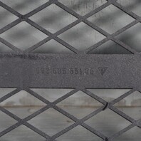 1995-1998 Porsche 911 993 Lower Front Bumper Grille 99350555100 OEM Used