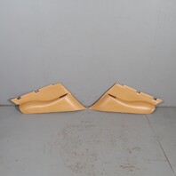 1995-1998 Porsche 911 993 Coupe Rear Quarter Trim Panels Pair Beige OEM Used
