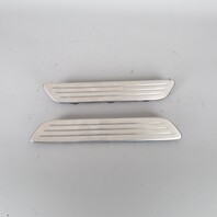 2011-2018 Porsche Cayenne Door Sill Trim Plate Set "Cayenne S" OEM