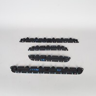 2011-2018 Porsche Cayenne Door Sill Trim Plate Set "Cayenne S" OEM