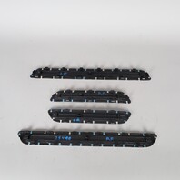 2011-2018 Porsche Cayenne Door Sill Trim Plate Set "Cayenne S" OEM