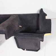 1999-2004 Porsche 911 996 Convertible Black Rear Seat Carpet OEM Used