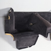 1999-2004 Porsche 911 996 Convertible Black Rear Seat Carpet OEM Used