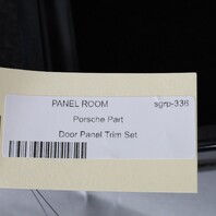 1990-1998 Porsche 911 993 Door Panel Pocket Left Right Pair Black OEM Used NOTE