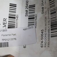 2011-2018 Porsche Cayenne Hybrid Radiator Fan 95810606130 OEM Used