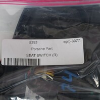 1999-2004 Porsche 911 Boxster Right Power Seat Switch Black OEM Used