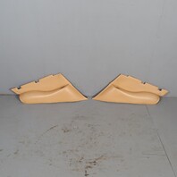 1995-1998 Porsche 911 993 Coupe Rear Quarter Trim Panels Pair Beige OEM Used