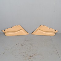 1995-1998 Porsche 911 993 Coupe Rear Quarter Trim Panels Pair Beige OEM Used