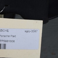 2011-2018 Porsche Cayenne Right Front Seat Upper Cushion Black OEM Used