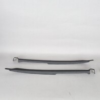 1990-1998 Porsche 911 964 993 Coupe Quarter Window Trim Pair Black OEM Used