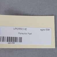 1990-1998 Porsche 911 964 993 Coupe Quarter Window Trim Pair Black OEM Used