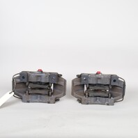 1997-2012 Porsche Boxster Cayman Front Brake Calipers Brembo Set Black OEM Used