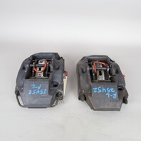 1997-2012 Porsche Boxster Cayman Front Brake Calipers Brembo Set Black OEM Used