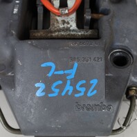 1997-2012 Porsche Boxster Cayman Front Brake Calipers Brembo Set Black OEM Used