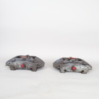 1997-2012 Porsche Boxster Cayman Front Brake Calipers Brembo Set Black OEM Used