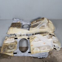 1999-2004 Porsche 911 996 Convertible Floor Carpet Black 99655101104 OEM Used