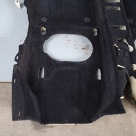 1999-2004 Porsche 911 996 Convertible Floor Carpet Black 99655101104 OEM Used