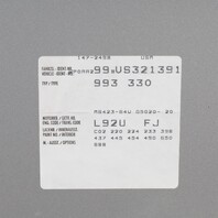 1995-1998 Porsche 911 993 Hood 99351101001 OEM Used