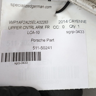 2011-2018 Porsche Cayenne Front Upper Control Arm 95834105100 OEM Used