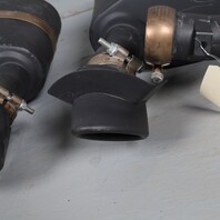 1995-1998 Porsche 911 993 Exhaust Muffler Right Left Pair Fister Bypass OEM Used