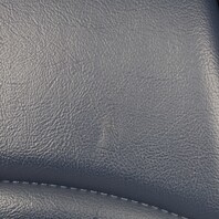 1995-1998 Porsche 911 993 Coupe Rear Seat Backrest Pair Midnight Blue OEM Used