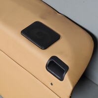 1995-1998 Porsche 911 993 Coupe Rear Package Tray Leather Beige OEM Used