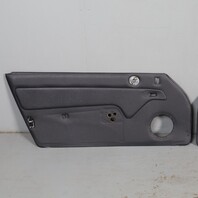 1995-1998 Porsche 911 993 Euro Door Panels Pair Set Left Right Black OEM Used