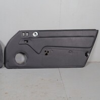 1995-1998 Porsche 911 993 Euro Door Panels Pair Set Left Right Black OEM Used