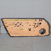 1995-1998 Porsche 911 993 Euro Door Panels Pair Set Left Right Black OEM Used