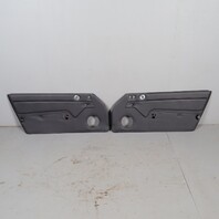 1995-1998 Porsche 911 993 Euro Door Panels Pair Set Left Right Black OEM Used