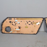 1995-1998 Porsche 911 993 Door Panels Pair Set Left Right Black OEM Used