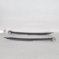 1990-1998 Porsche 911 964 993 Coupe Quarter Window Trim Pair Black OEM Used
