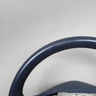 1996-2000 Porsche 911 Boxster 4 Spoke Steering Wheel Midnight Blue OEM Used