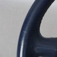 1996-2000 Porsche 911 Boxster 4 Spoke Steering Wheel Midnight Blue OEM Used