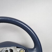 1996-2000 Porsche 911 Boxster 4 Spoke Steering Wheel Midnight Blue OEM Used