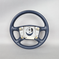 1996-2000 Porsche 911 Boxster 4 Spoke Steering Wheel Midnight Blue OEM Used